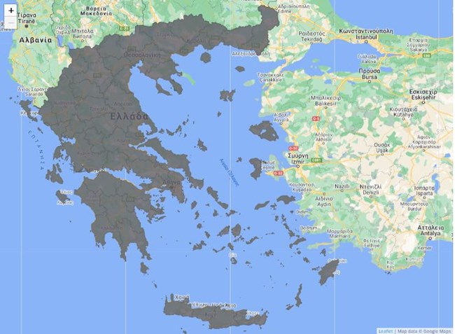 Κορονοϊός: Ολα γκρι - Ο νέος Χάρτης Υγειονομικής Ασφάλειας της χώρας και τα μέτρα που ισχύουν από το Σάββατο