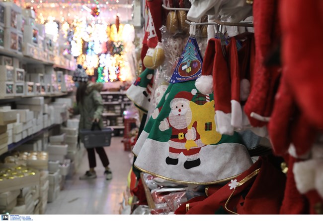 Ανοίγουν 7 Δεκεμβρίου τα εποχικά καταστήματα με τα χριστουγεννιάτικα - Τι αλλάζει στα super market