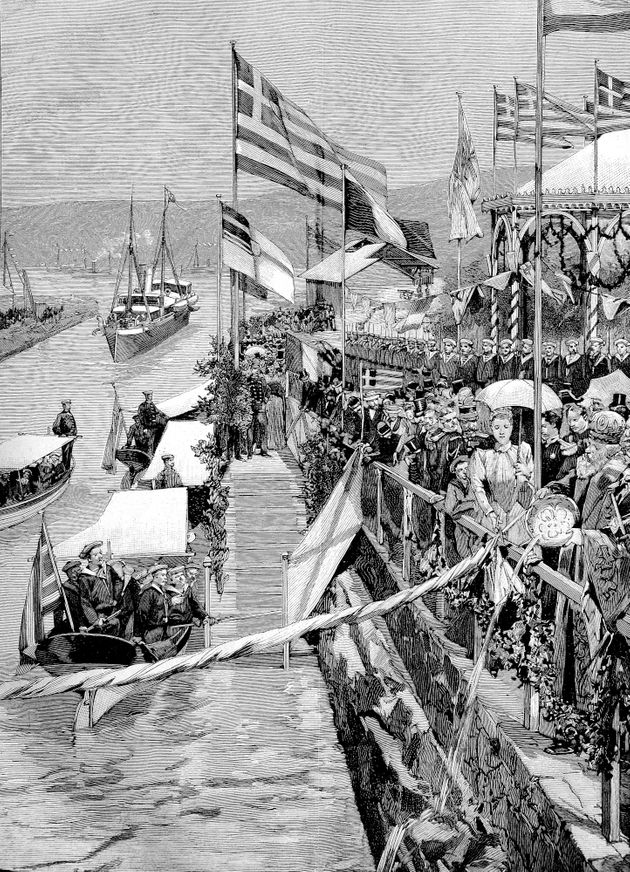 Τα εγκαίνια του Ισθμού...